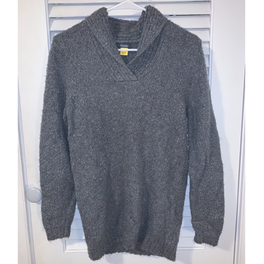Cabela's Gray Cozy Sweater/Tunic